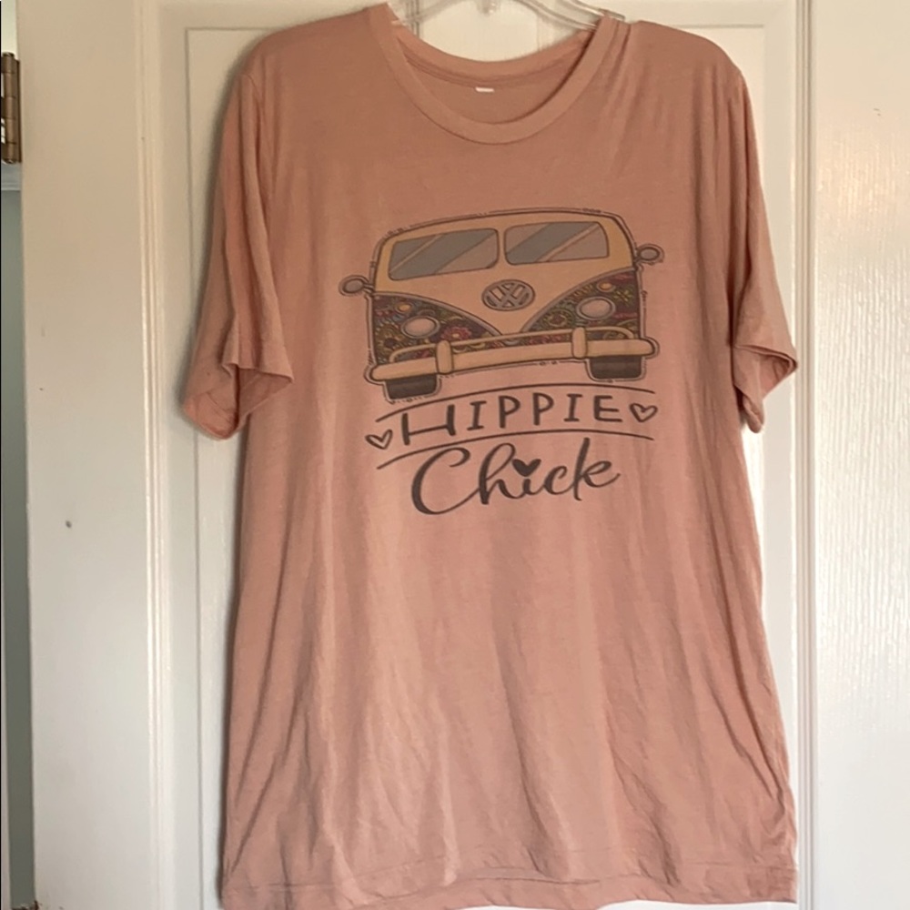 Hippie chick t-shirt